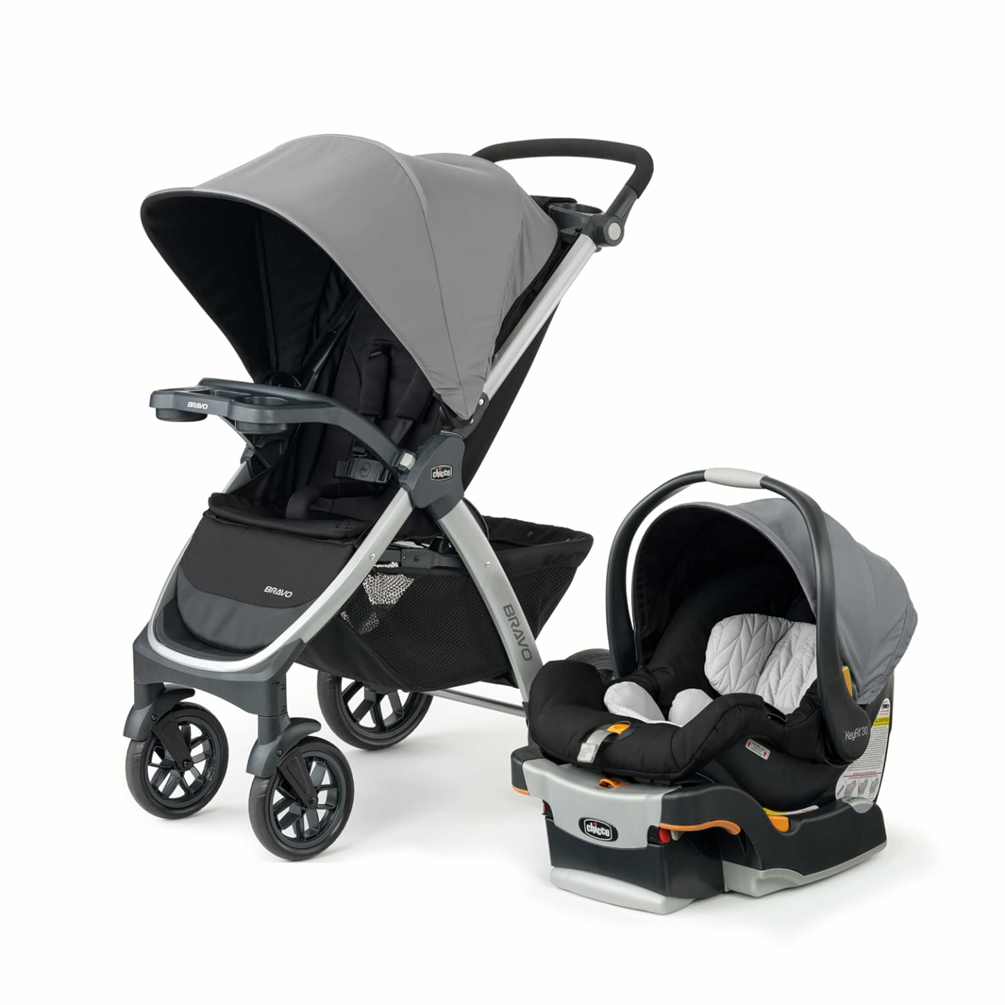 Chicco Bravo 3-in-1 Travel System with KeyFit 30