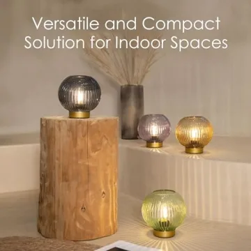 Stylish Battery Operated Lamp with Remote Control