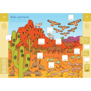 Summer Brain Quest K-1 Engaging Learning Workbook