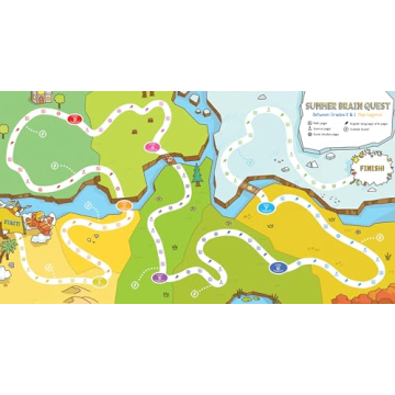 Summer Brain Quest K-1 Engaging Learning Workbook