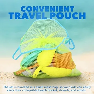 Dejaroo Beach Toys - 9-Piece Kids Outdoor Toy Set