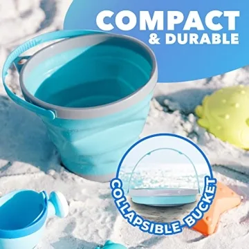 Dejaroo Beach Toys - 9-Piece Kids Outdoor Toy Set