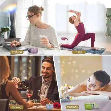 8 Pack Scented Candles Gifts Set for Relaxation