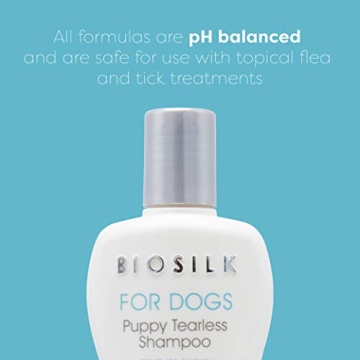 BioSilk for Dogs Puppy Tearless Shampoo for All Breeds