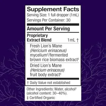 Host Defense Bundle with Lion's Mane Extract & Turkey Tail Extract - Brain & Digestive Health Suppor...