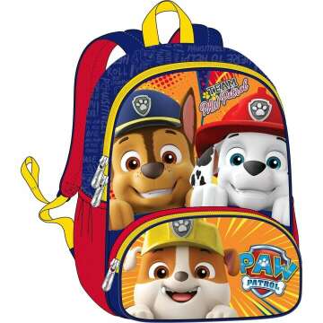 Paw Patrol School Backpack - Nickelodeon Design