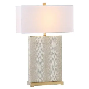 Safavieh Cream Lamp Set of 2 for Elegant Home Decor
