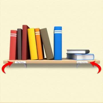 StoreSMART - Peel & Stick 1" x 4" Shelf Tag/Label Holders - 25-Pack - Open Long Side - SPCSTB2432L-25