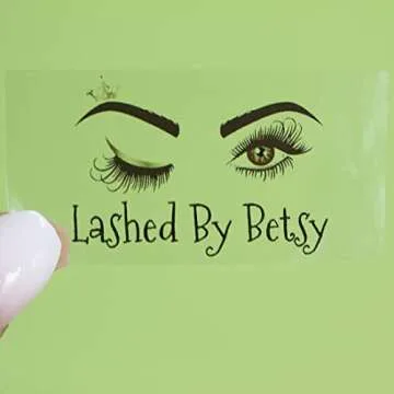 100-500 Pack Custom Clear Stickers Transparent Roll Sticker Waterproof Labels Decals Customized Name Image Address and Business Logo Personalized Sticker Roll