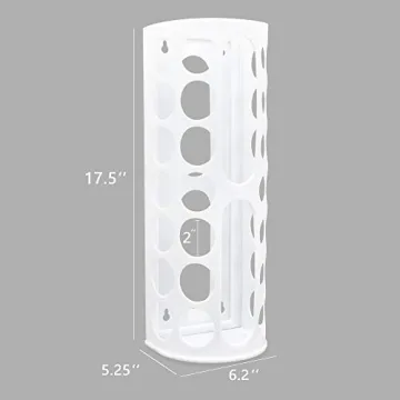 Lunies Plastic Bag Holder for Tidy Kitchen & Storage