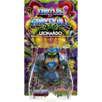 MOTU Turtles of Grayskull Leonardo Action Figure