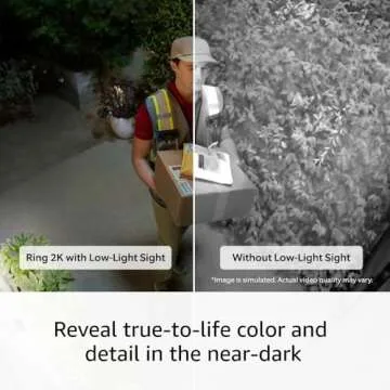 Ring Outdoor Cam Plus - 2K Video & Night Vision Security Camera