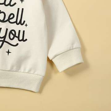 Toddler Kids Sweatshirt for Halloween | Stylish & Cozy