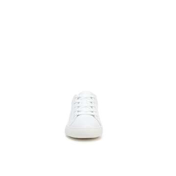 Naturalizer Womens Morrison Comfortable Lace Up Fashion Casual Sneaker,White Leather Iridescent,8.5 W US