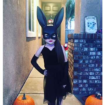 TOP VACUUM PARTS Masquerade Rabbit Mask Rabbit Ears Mask Women's Costume Masks for Masquerade Ball, ...