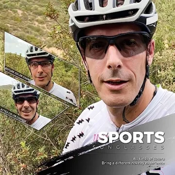 SCVCN Photochromic Sport Sunglasses with UV400 Protection
