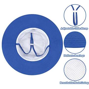 Sarfel Baby Sun Hat Summer Baby Boy Hats UPF 50+ Sun Protection Toddler Hat Bucket for Baby Girl Adj...