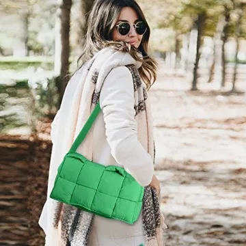 INPAKSA Puffer Woven Crossbody Bag - Stylish & Spacious