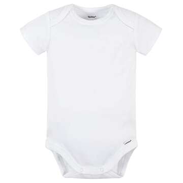 Gerber Baby 5 Pack Solid Onesies for Easy Layering