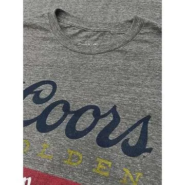 Tee Luv Coors Banquet Beer T-Shirt - Nostalgic Design for Comfort & Style (X-Large)