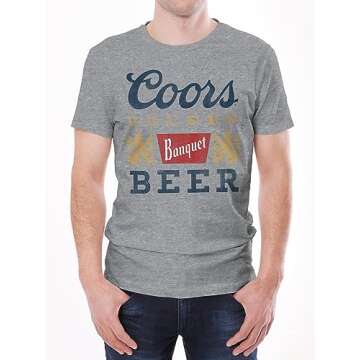 Coors Banquet Beer T-Shirt - Vintage Look & Comfort