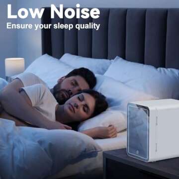 KOSGHO Skincare Fridge with Dimmable LED Mirror (4 L/6 Can), Makeup Mini Fridge for Bedroom, Dorm and Car, Cooler and Warmer, Portable Small Refrigerator for Cosmetics, Skincare and Food, White