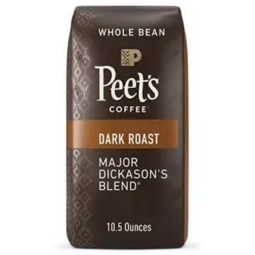 Peet's Coffee Dark Roast Whole Bean - Major Dickason's Blend 10.5 Oz