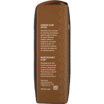 Peet's Major Dickason's Blend - Dark Roast Coffee 10.5 Oz