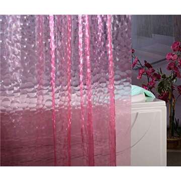 Adwaita 3D Bubbles Shower Curtain Liner