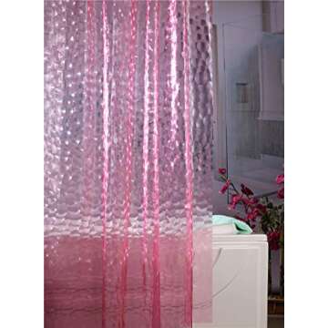 Adwaita 3D Bubbles Shower Curtain Liner