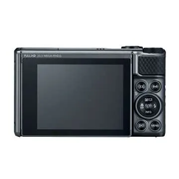 Canon PowerShot SX730 Digital Camera w/40x Optical Zoom & 3 Inch Tilt LCD - Wi-Fi, NFC, & Bluetooth Enabled (Black)