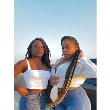 Women’s Sexy Summer Stylish Crop Tank Top in White