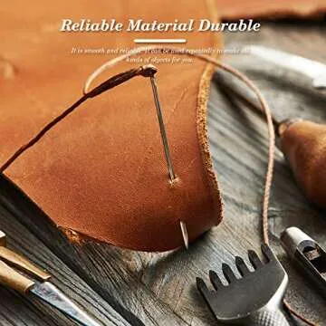 Outus 18 Large Eye Needles for Knitting and Sewing