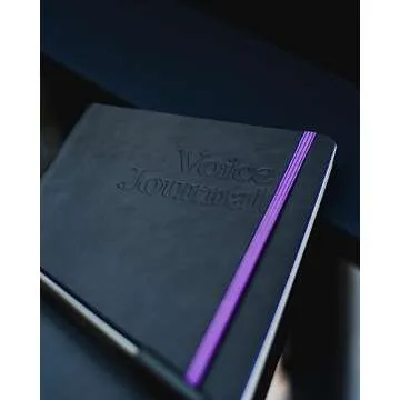 Voice Journal: A5 Vocal Training & Singing Development Guide, Personalized Vocal Improvement Workbook with Guided Exercises, Faux Leather Bound Journal for Singers and Performers