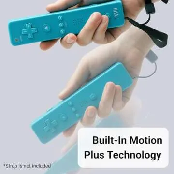 Wii Remote Plus - Wireless Bluetooth Controller - Official 2 Pack