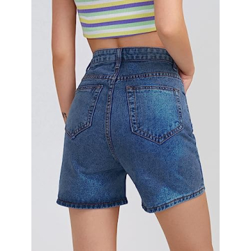High Waist Denim Shorts for Stylish Summer Looks