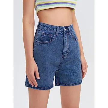 High Waist Denim Shorts for Stylish Summer Looks