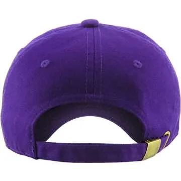 KB-LOW PUR Classic Cotton Dad Hat Adjustable Plain Cap. Polo Style Low Profile (Unstructured) (Classic) Purple Adjustable