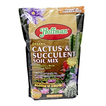 Hoffman Organic Cactus Soil Mix 18 qt for Thriving Plants