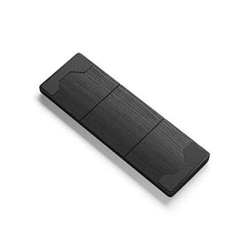 Glorious Gaming Wooden Wrist Rest - Compact - Onyx/Black - Mechanical Keyboards Wood Ergonomic Palm Rest| 12x4 inches/19mm Thick (GV-75-DARK)