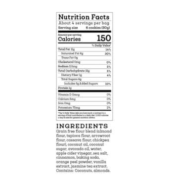 SIETE Grain Free Mexican Cookies 3 Flavor Variety - (1) Chocolate, (1) Shortbread, (1) Wedding (4.5 Ounces) + XALEZ TM Gift Box