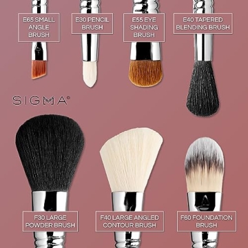 Sigma Beauty Travel Makeup Brush Set for Flawless Looks