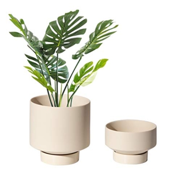 Stylish UBEE Ceramic Plant Pots Set for Home & Office