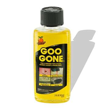 Goo Gone Removal Fluid (2oz) + Scotty Peeler Label & Sticker Removers (3 Original, 1 Metal) - [Bundl...