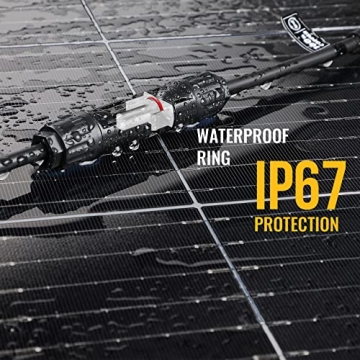 BougeRV Solar Connectors for Efficient Solar Panel Setup