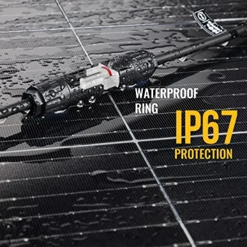 BougeRV Solar Connectors for Efficient Solar Panel Setup