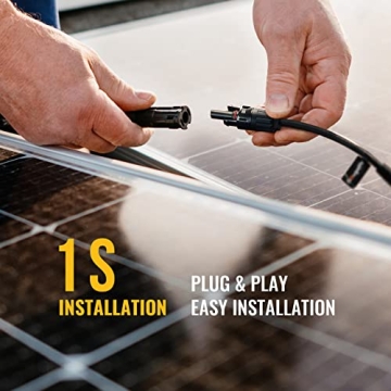 BougeRV Solar Connectors for Efficient Solar Panel Setup