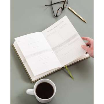 Heavenly Finds Daily Prayer Journal for Women - 6 Months