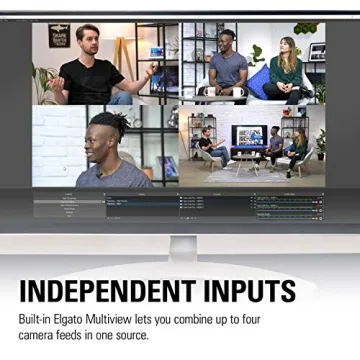 Elgato Cam Link Pro 4 HDMI Capture Card for Streaming