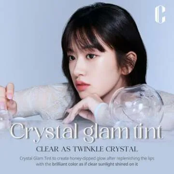 CLIO Crystal Glam Tint - Glossy, Hydrating, Long-Lasting Lip Product in Daily Mauve